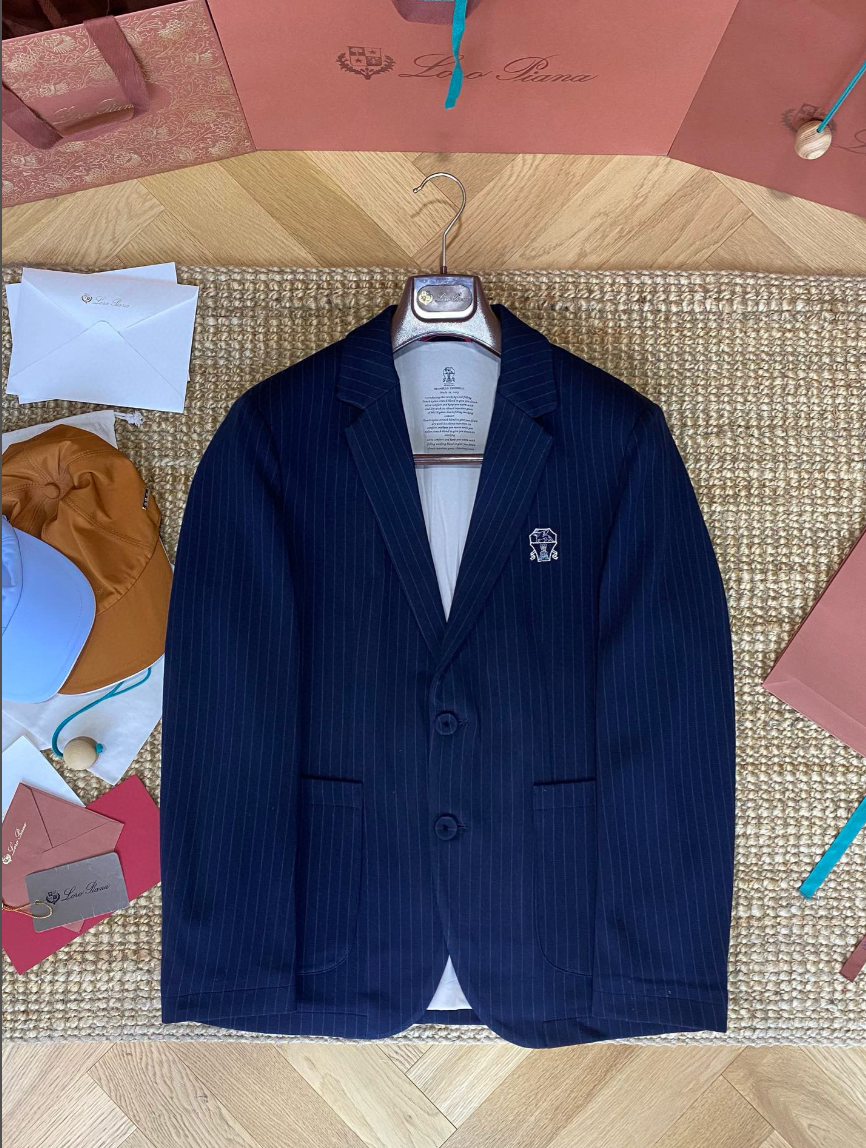 Plaid wool suit