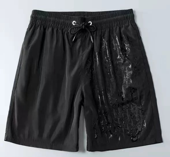 Dior Board Shorts Watermark Oblique Black