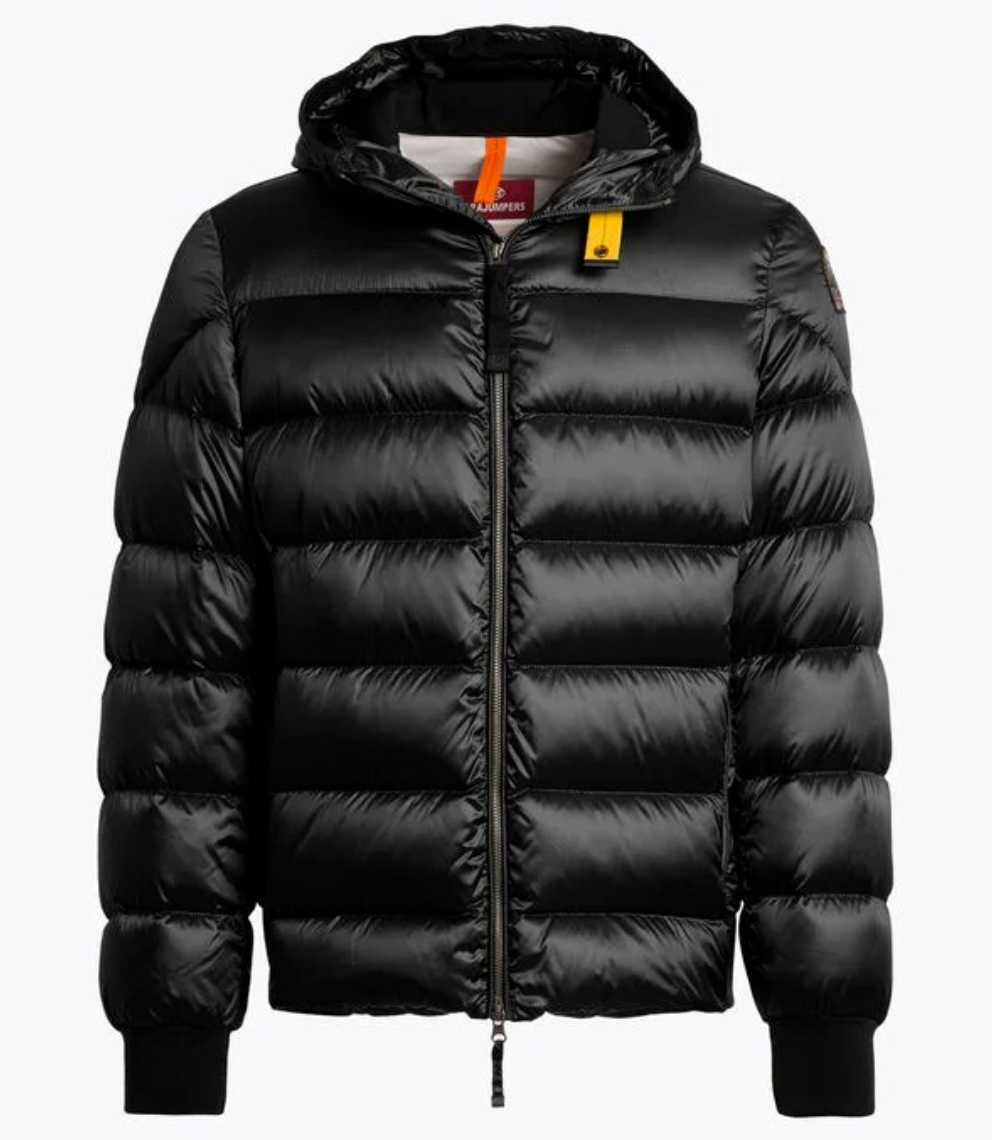 Skydiving Solid Color Warm Hooded Puffer Jacket