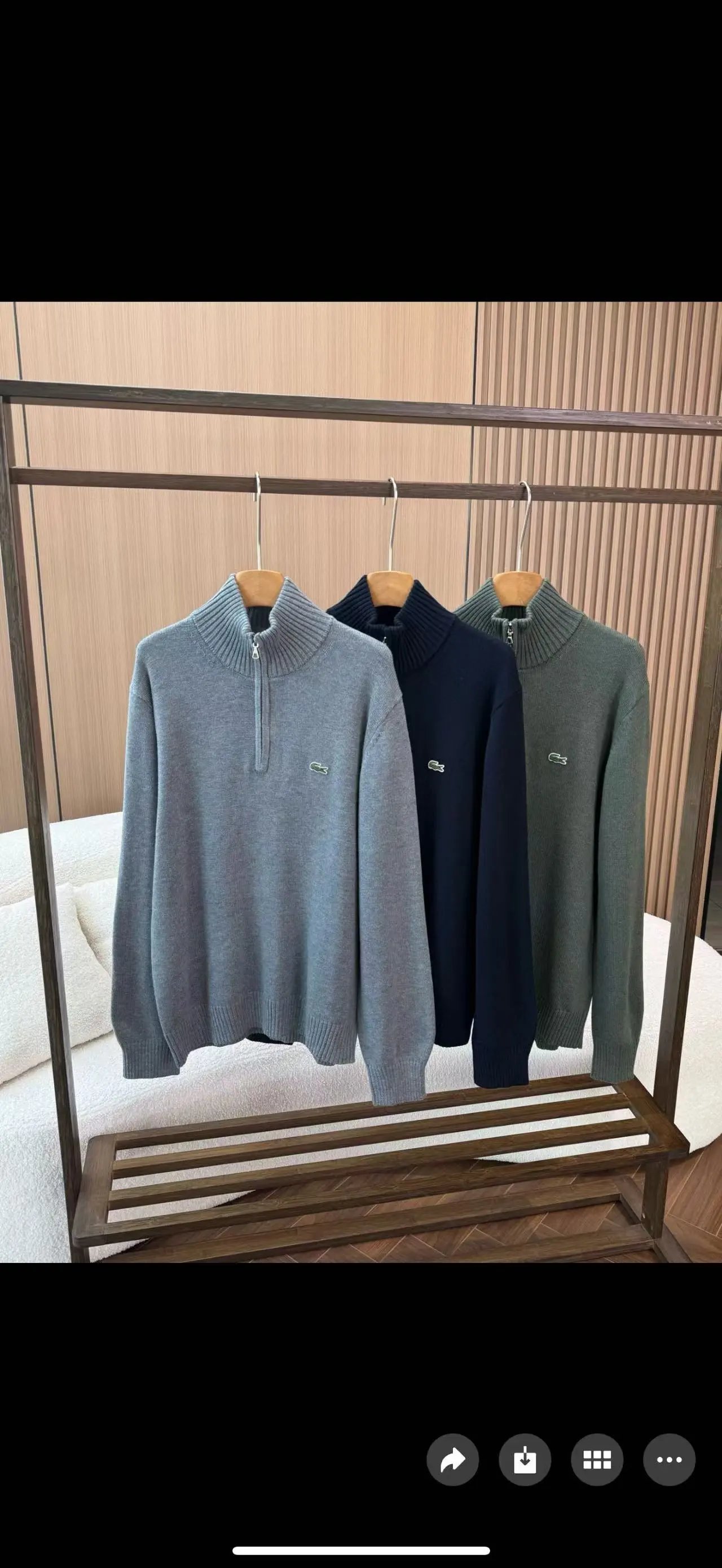 立领羊毛针织 - 135042