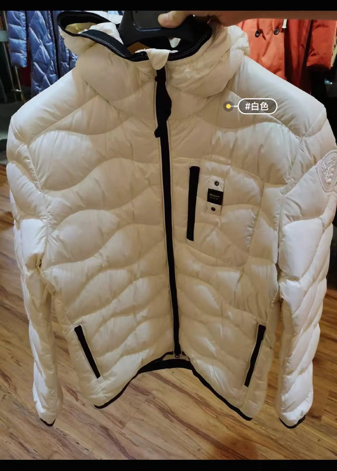 Men's High-Tech Fabric Woven Down Jacket