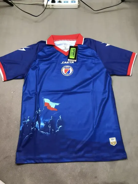 Design Saeta Haiti National Team Jersey White / Blue / Red Jersey - 10
