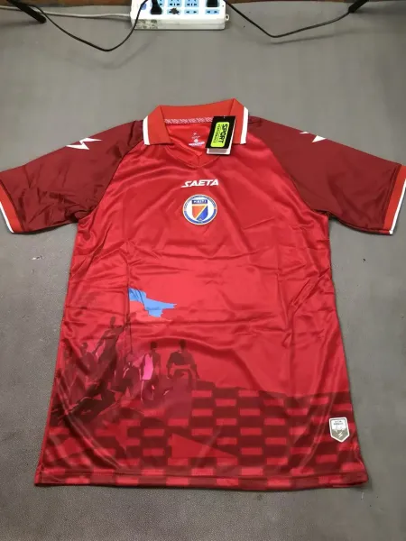 Design Saeta Haiti National Team Jersey White / Blue / Red Jersey - 5