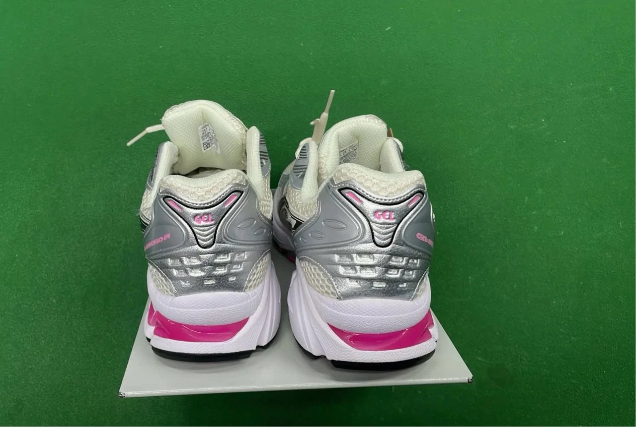 Asics Gel-Kayano 14 Silver Green Running Shoes - 12