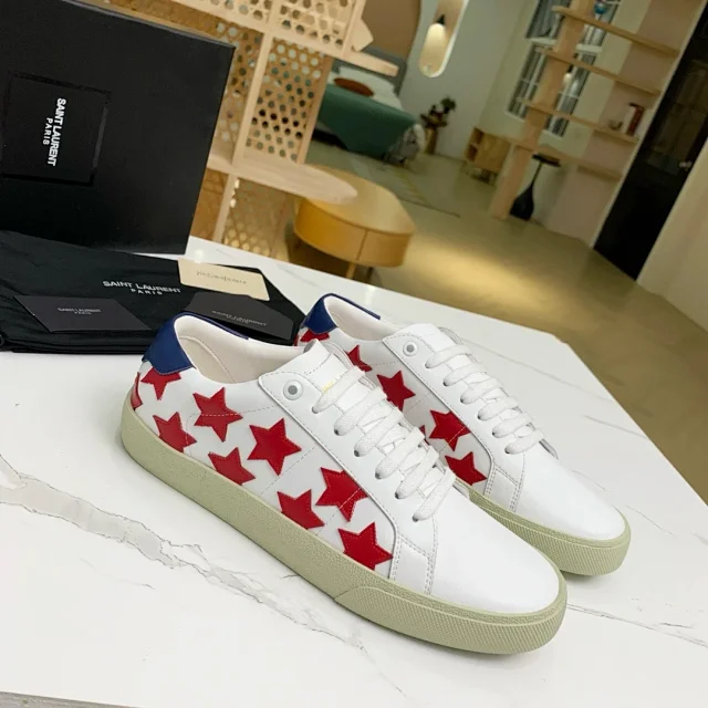 Saint Laurent Sneakers Low-top lace-up product detail image 14