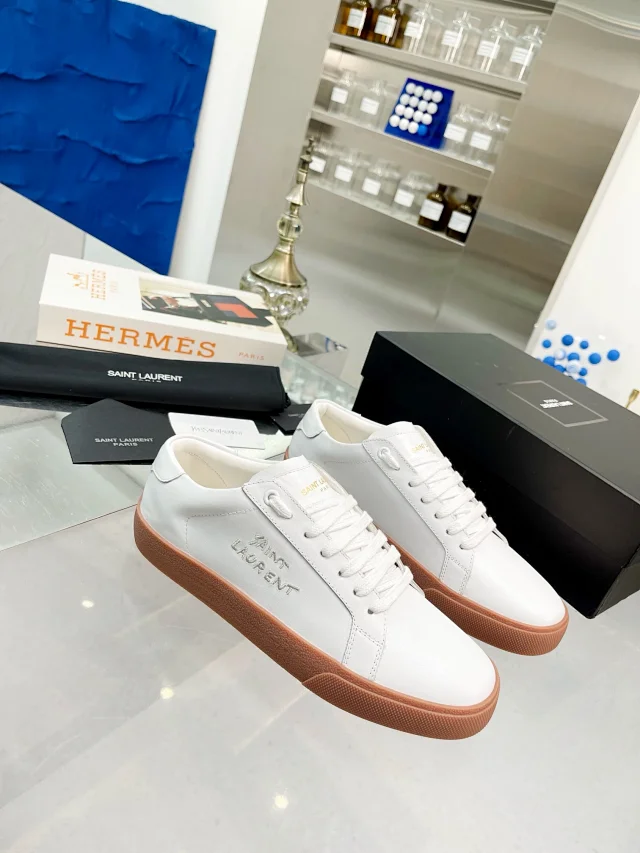 Saint Laurent Sneakers Low-top lace-up product detail image 15