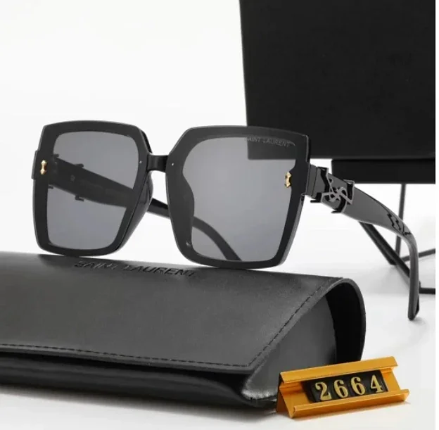 Saint Laurent Eyewear Oversized geometric square-frame sunglasses product detail image 2