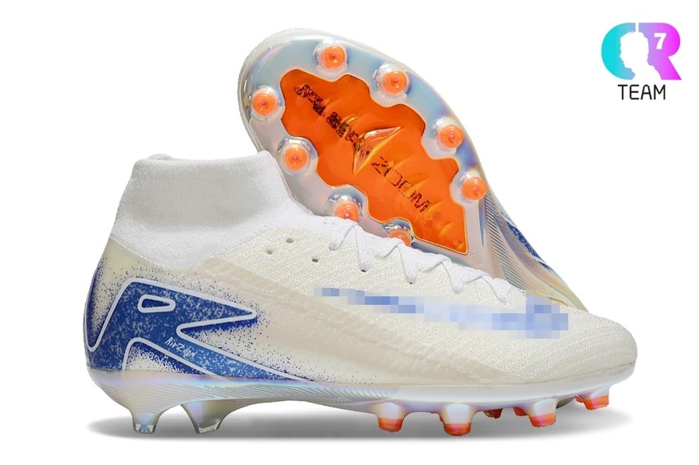 国潮 Assassin 16 High Top Built-in Full Air Cushion Waterproof Knit AG Soccer Shoes AG39-45