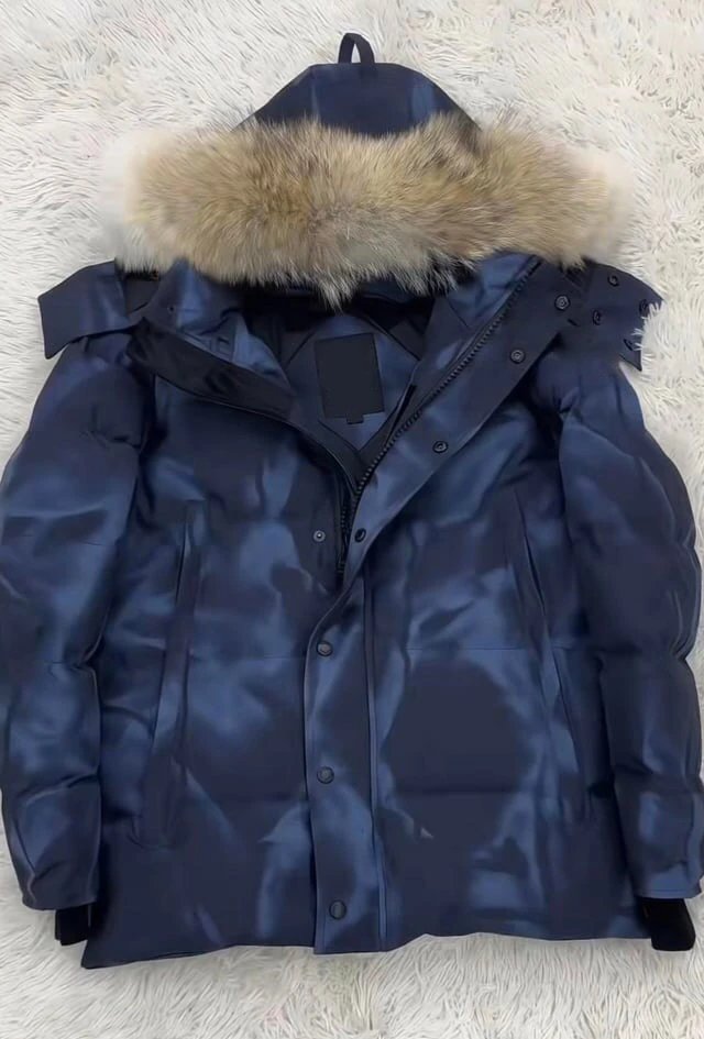 Blue Camouflage with Red Label