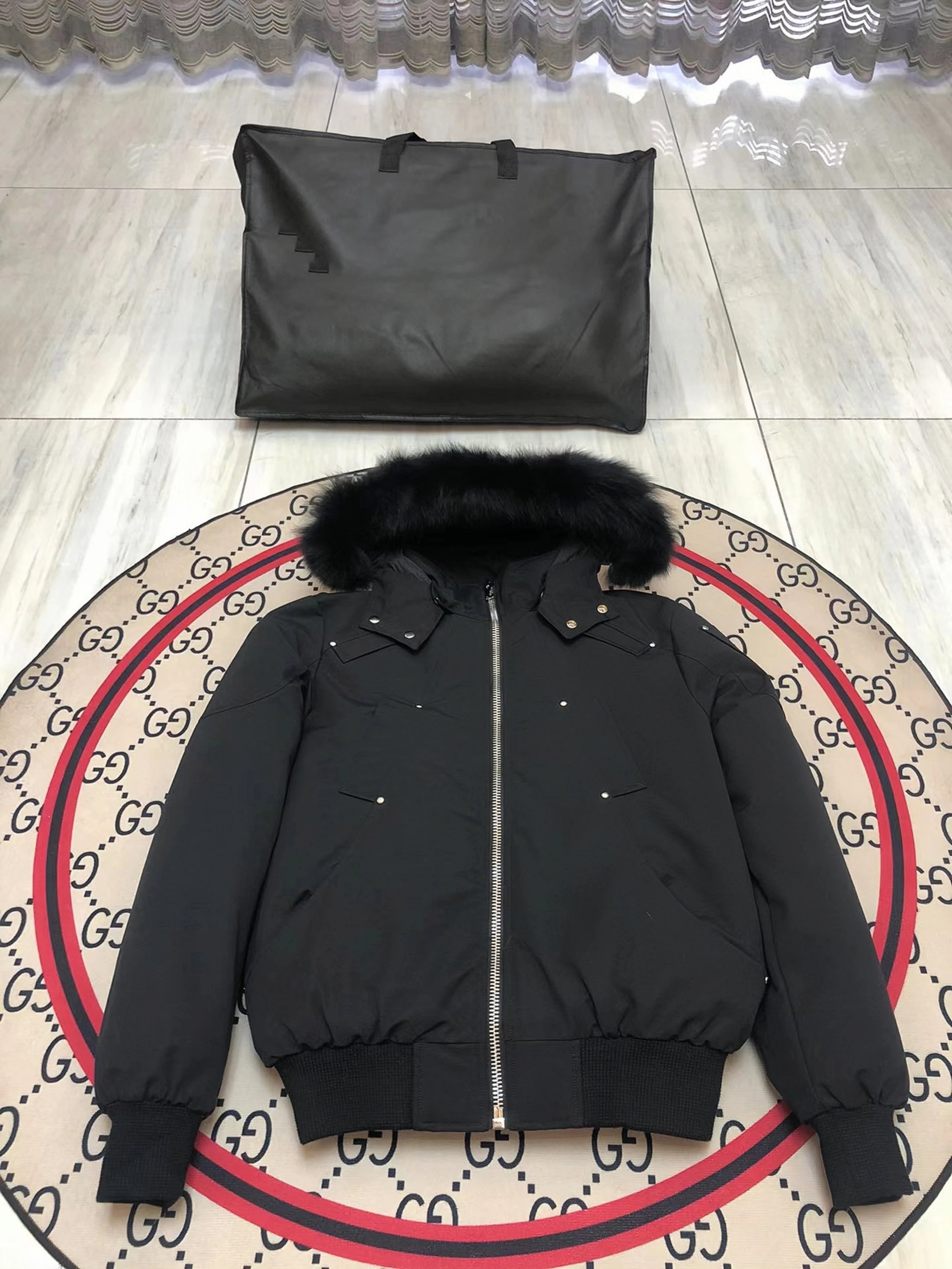 Black Color with Black Fur