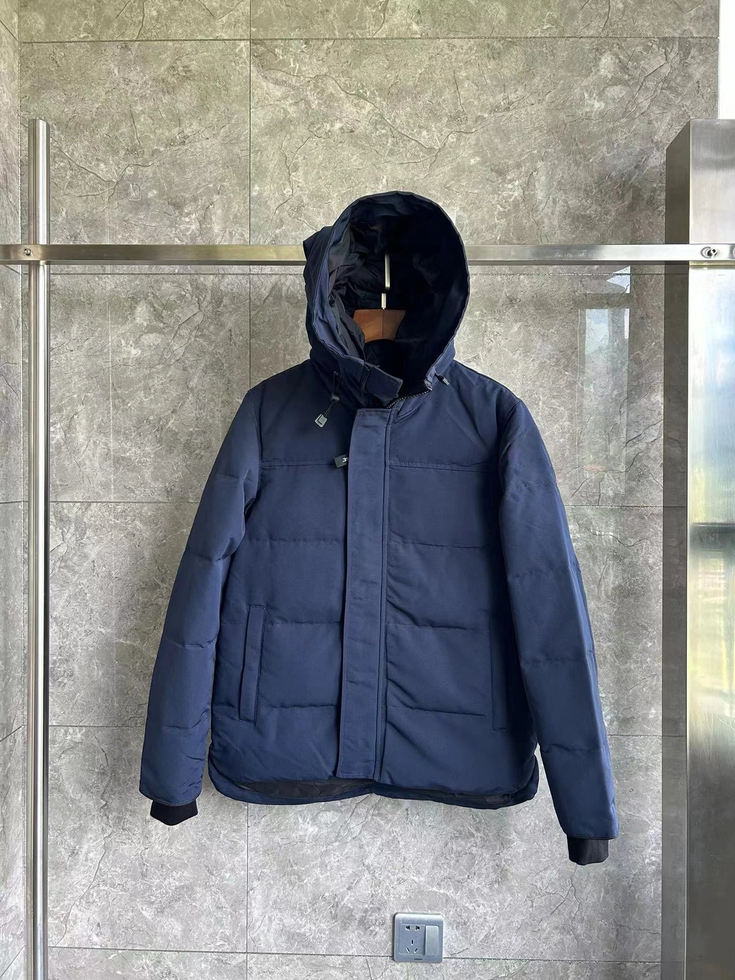 Dark Blue with Red Label