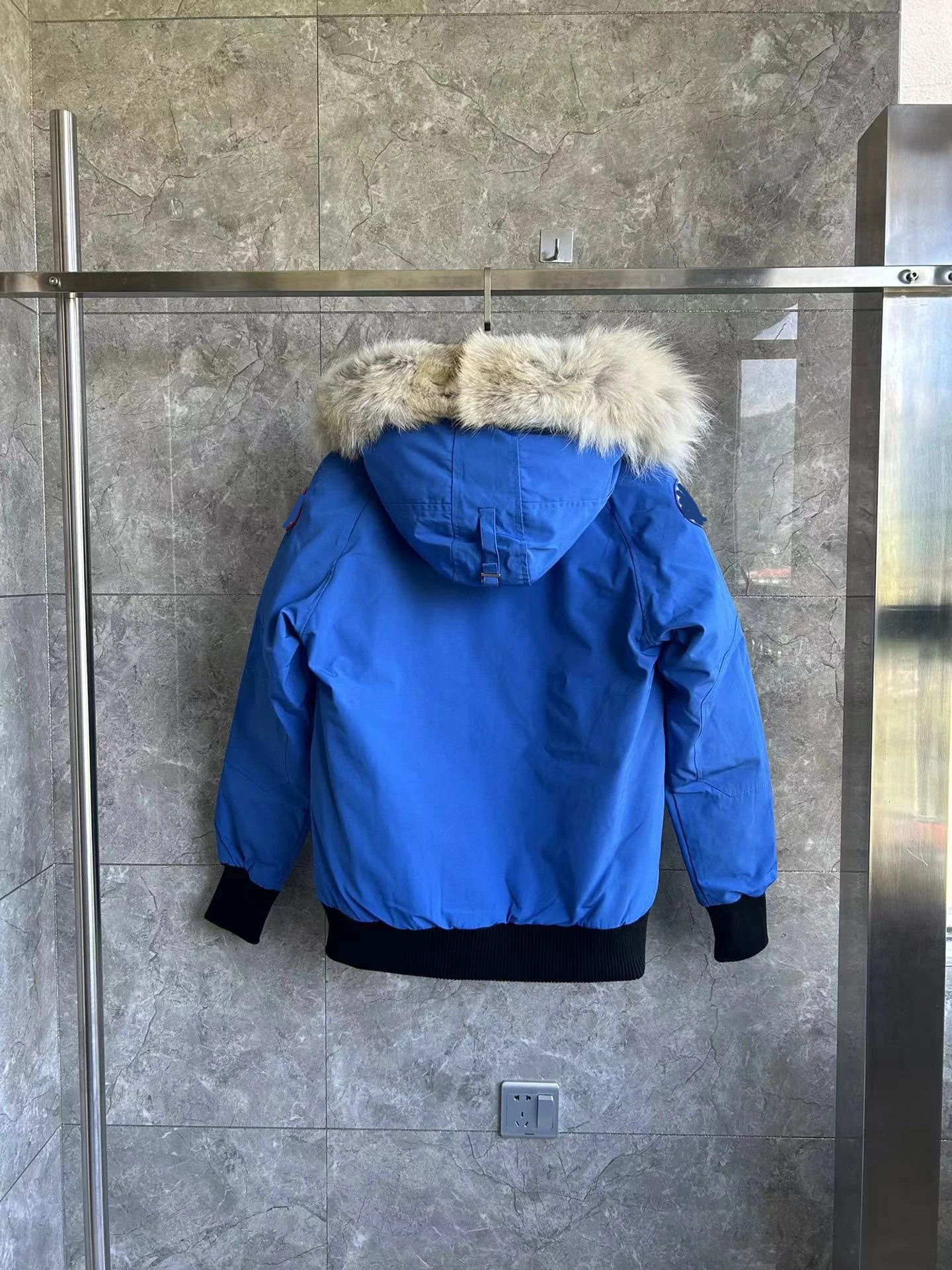 Sky Blue with Red Label