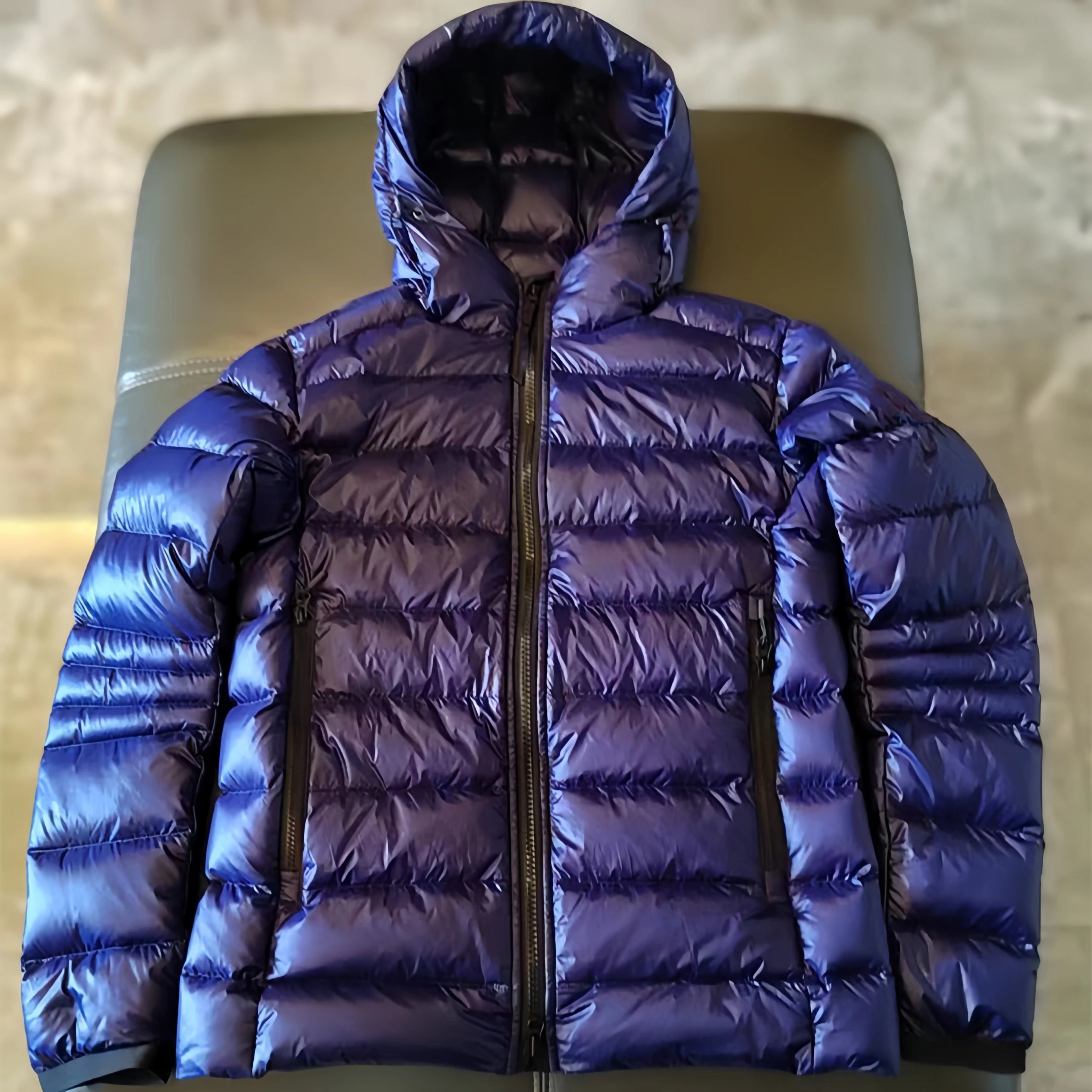 Dark Blue with Black Label