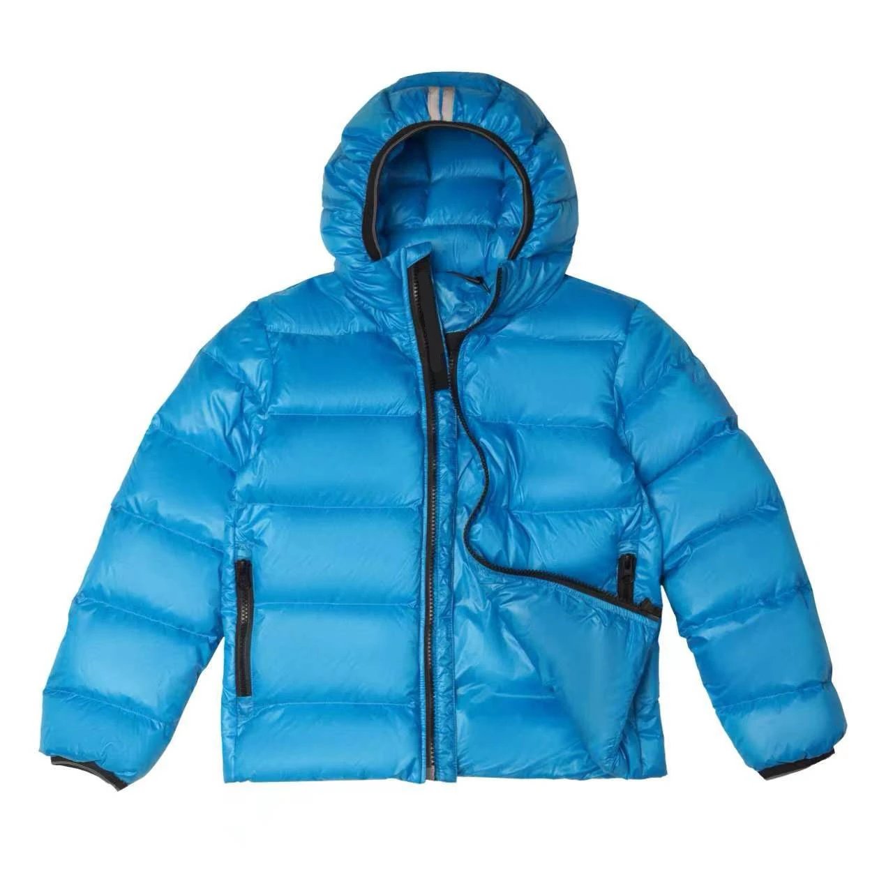 Glacier Blue with Red Label