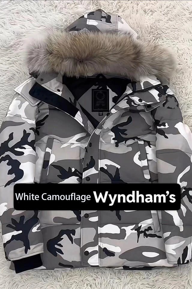 White Camouflage with Black Label