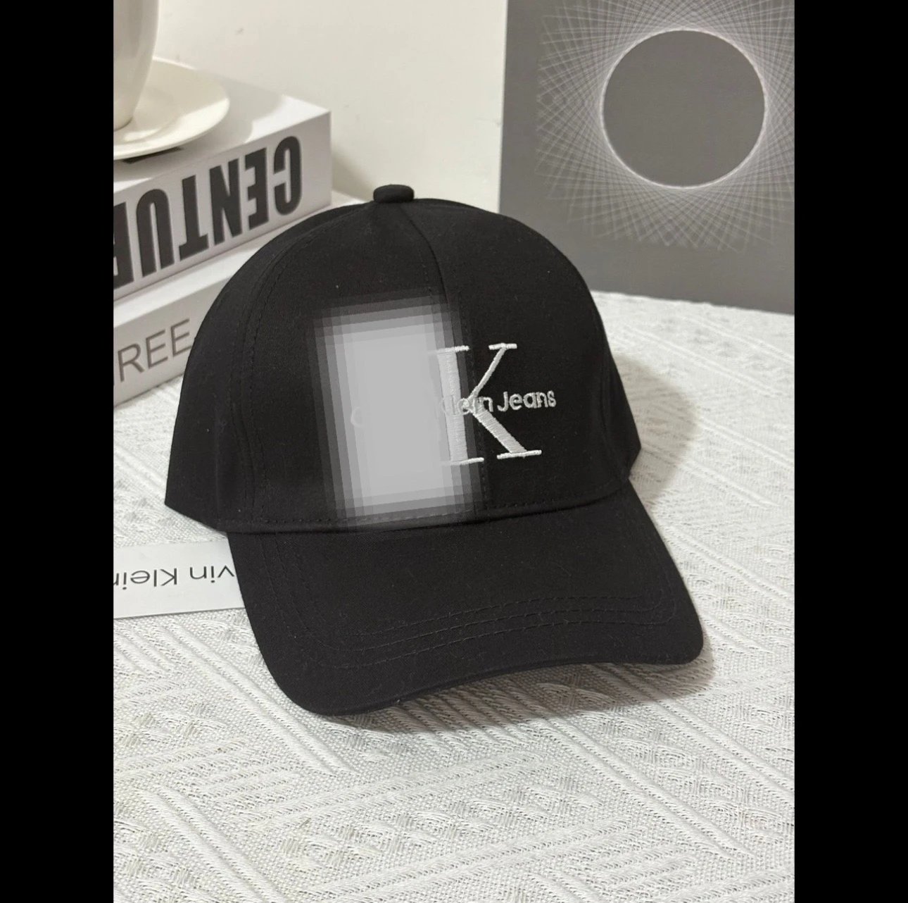 Calvin Klein Monogram Baseball Cap Gray - 7