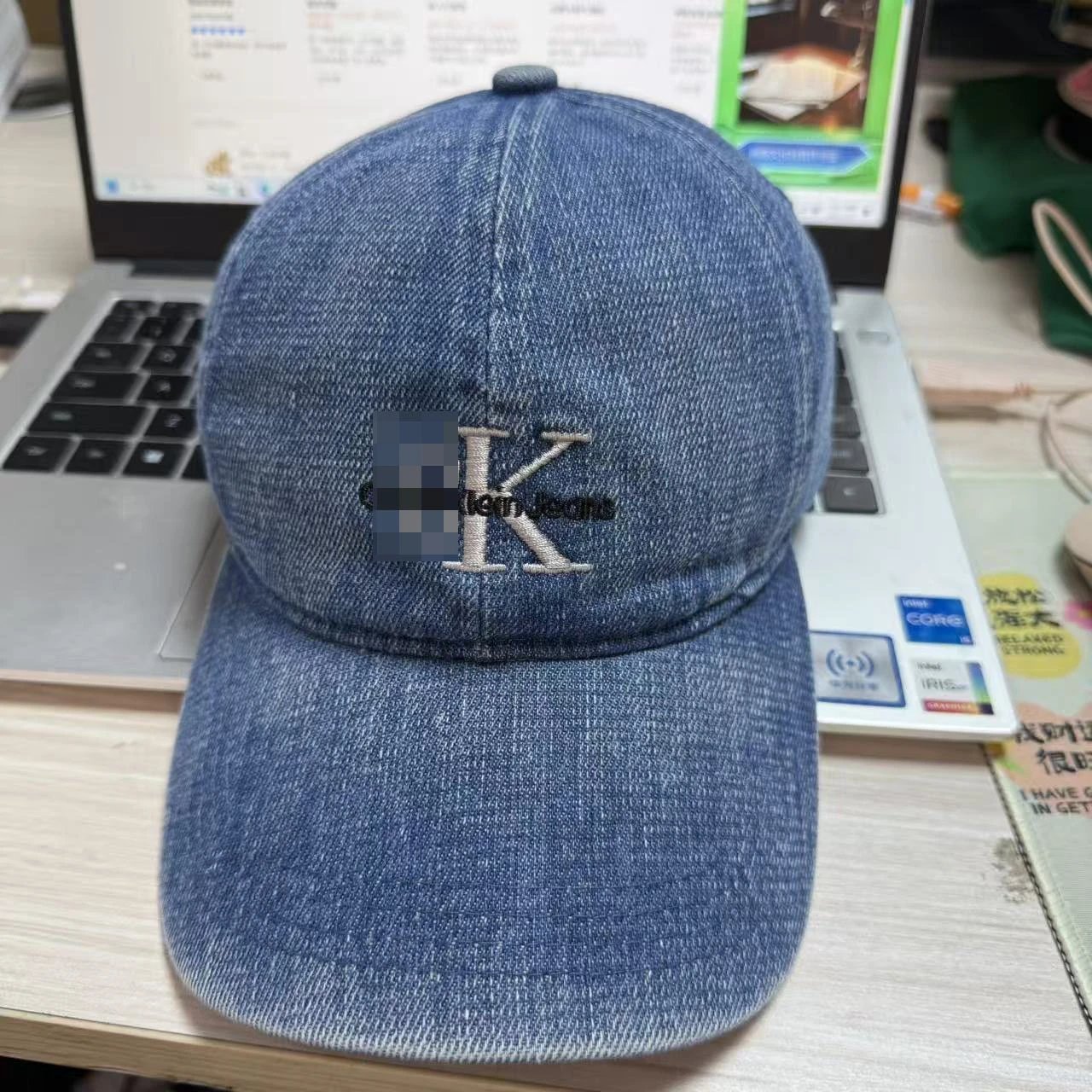 Calvin Klein Monogram Baseball Cap Gray - 5