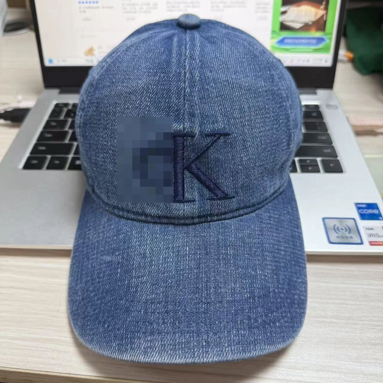 Calvin Klein Monogram Baseball Cap Gray - 8