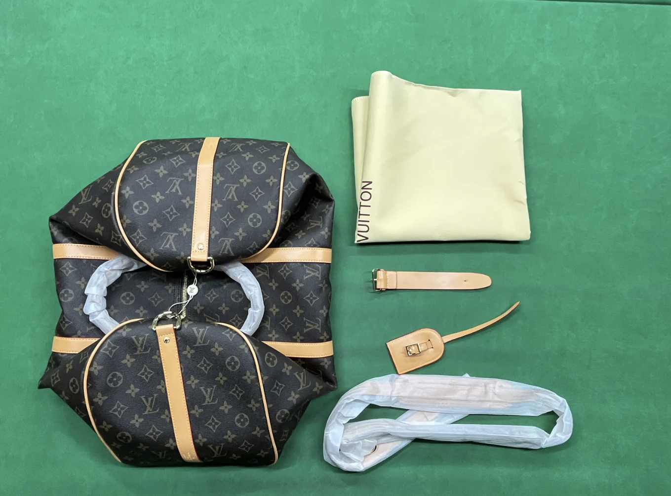 Travel bag 50cm yellow flowers