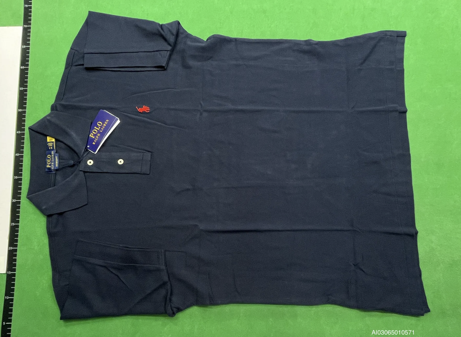 royal blue red label