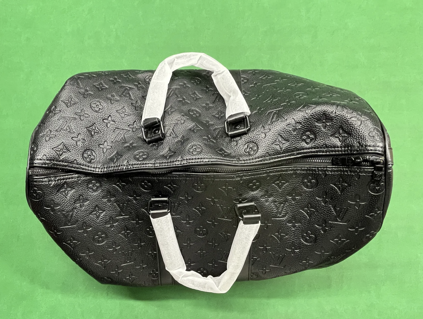 Travel bag 50cm embossed lychee pattern