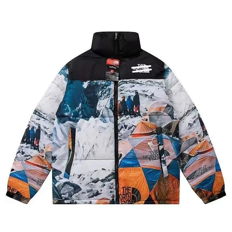 The North Face 1996 Retro Nuptse Jacket Orange / Black Down Jacket product detail 16 in Litbuy spreadsheet finds
