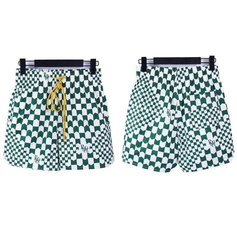 Off-White Rainbow Trim Mesh Shorts Black - 15
