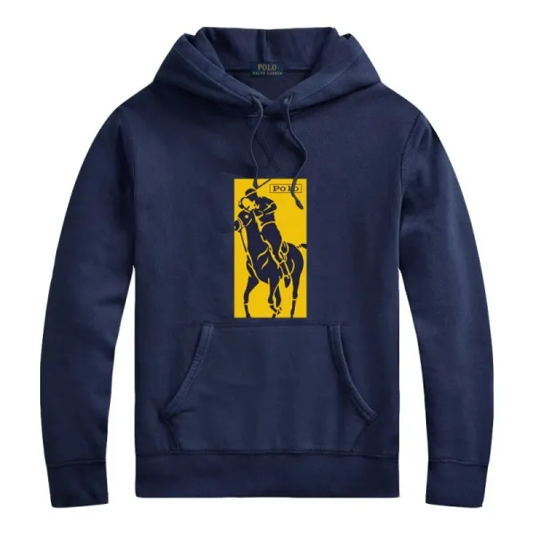 Polo Ralph Lauren Bear Hoodie Navy - 15