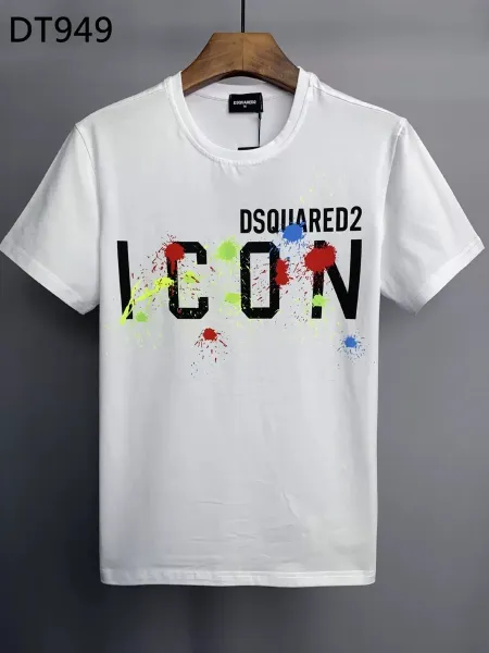 Dsquared2 Milano Logo Print White T-Shirt - 16
