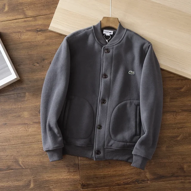 Lacoste Jackets Snap-Front Bomber Jacket product detail image 11