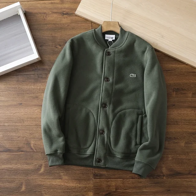 Lacoste Jackets Snap-Front Bomber Jacket product detail image 13