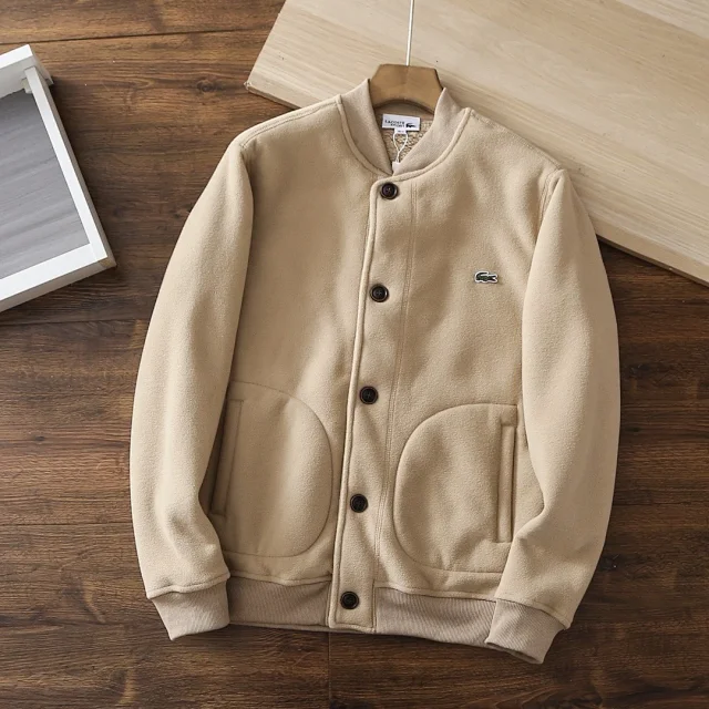 Lacoste Jackets Snap-Front Bomber Jacket product detail image 12