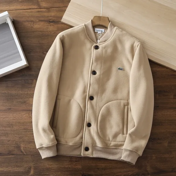 Lacoste Quilted Puffer Jacket Black Outerwear - 13