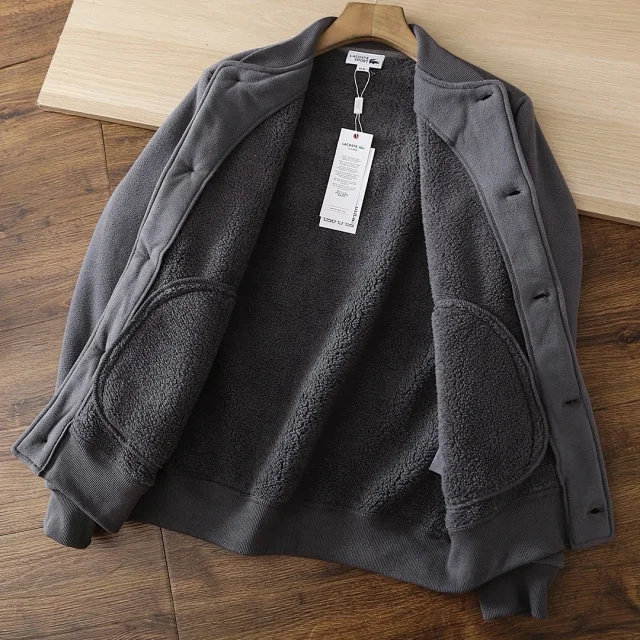 Lacoste Jackets Snap-Front Bomber Jacket product detail image 14