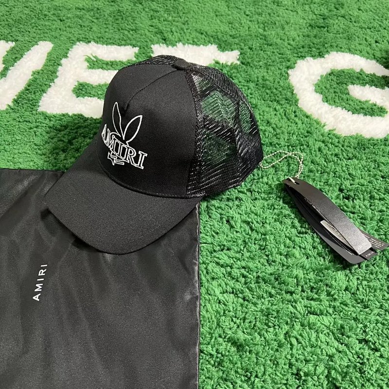 1:1 2022 amiri cap black——including original package