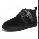 UGG Boots Shearling-Lined Double-Strap Buckle Ankle — C Payment 02