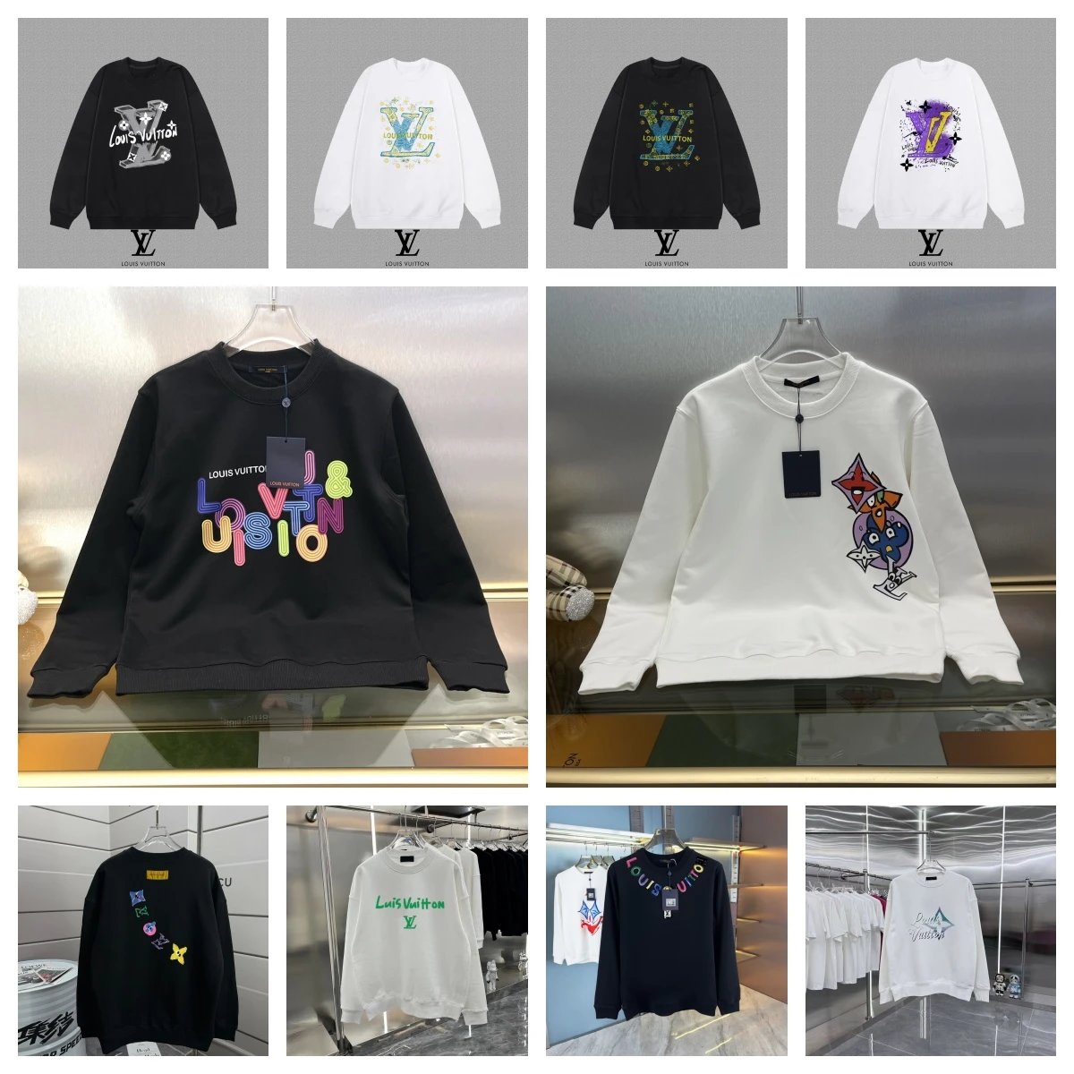 Louis Vuitton Sweatshirts (40 Colorways