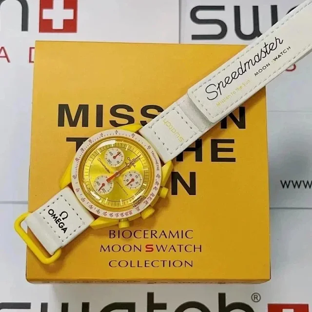 Swatch MoonSwatch chronograph and Blancpain x Scuba Fifty Fathoms product detail image 9
