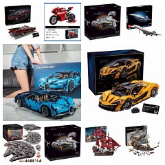 Hot Selling Building Block Vehicles (No Logo, Non-Refundable/Non-Exchangeable, Packaging Integrity Not Guaranteed) DIT