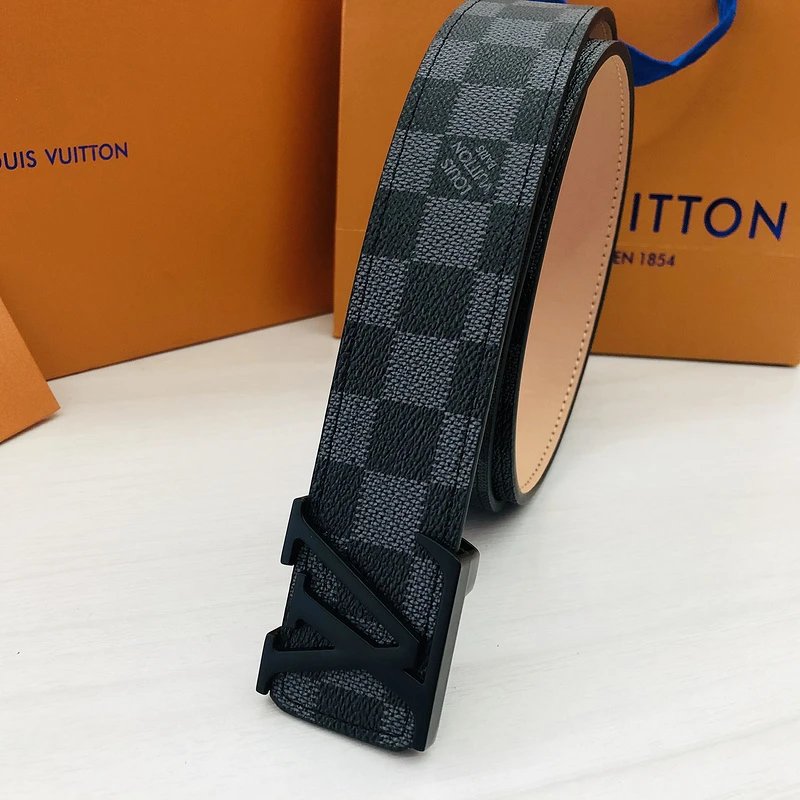 Black Check Black Buckle