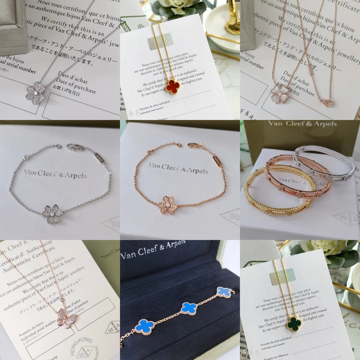 Multiple Luxury necklaces