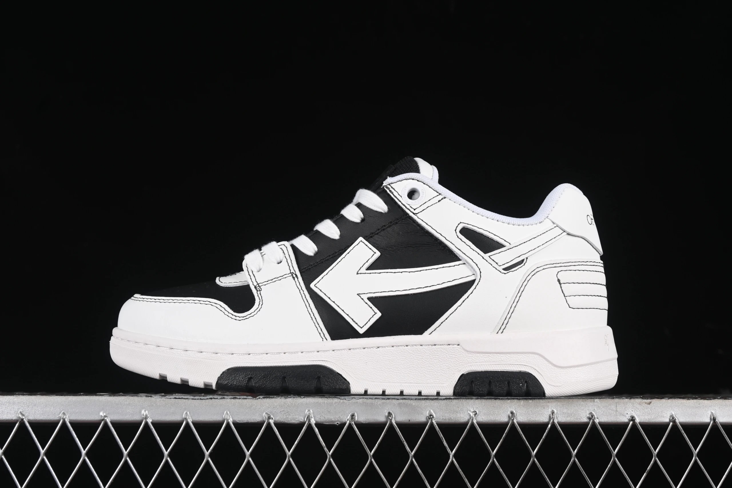Simple white and black