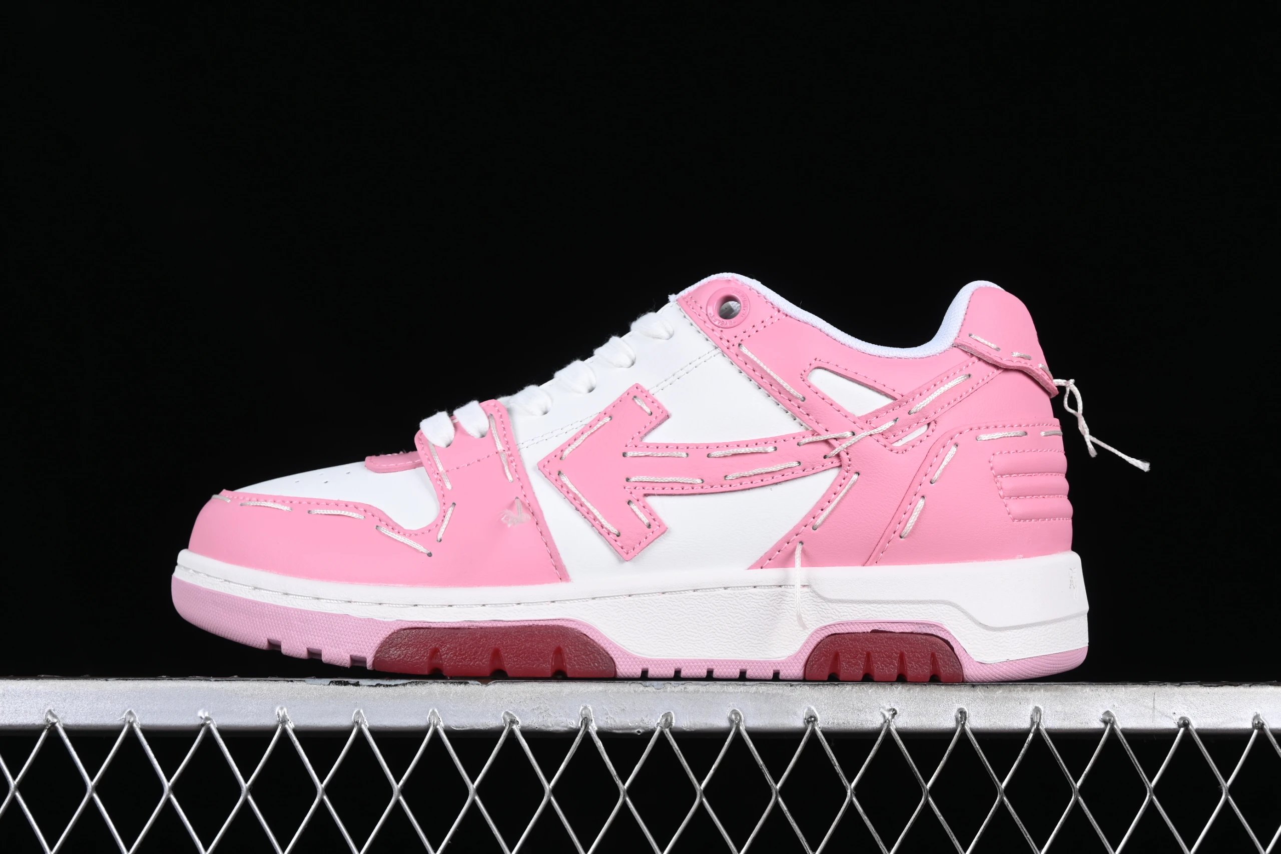 Stitching White Pink