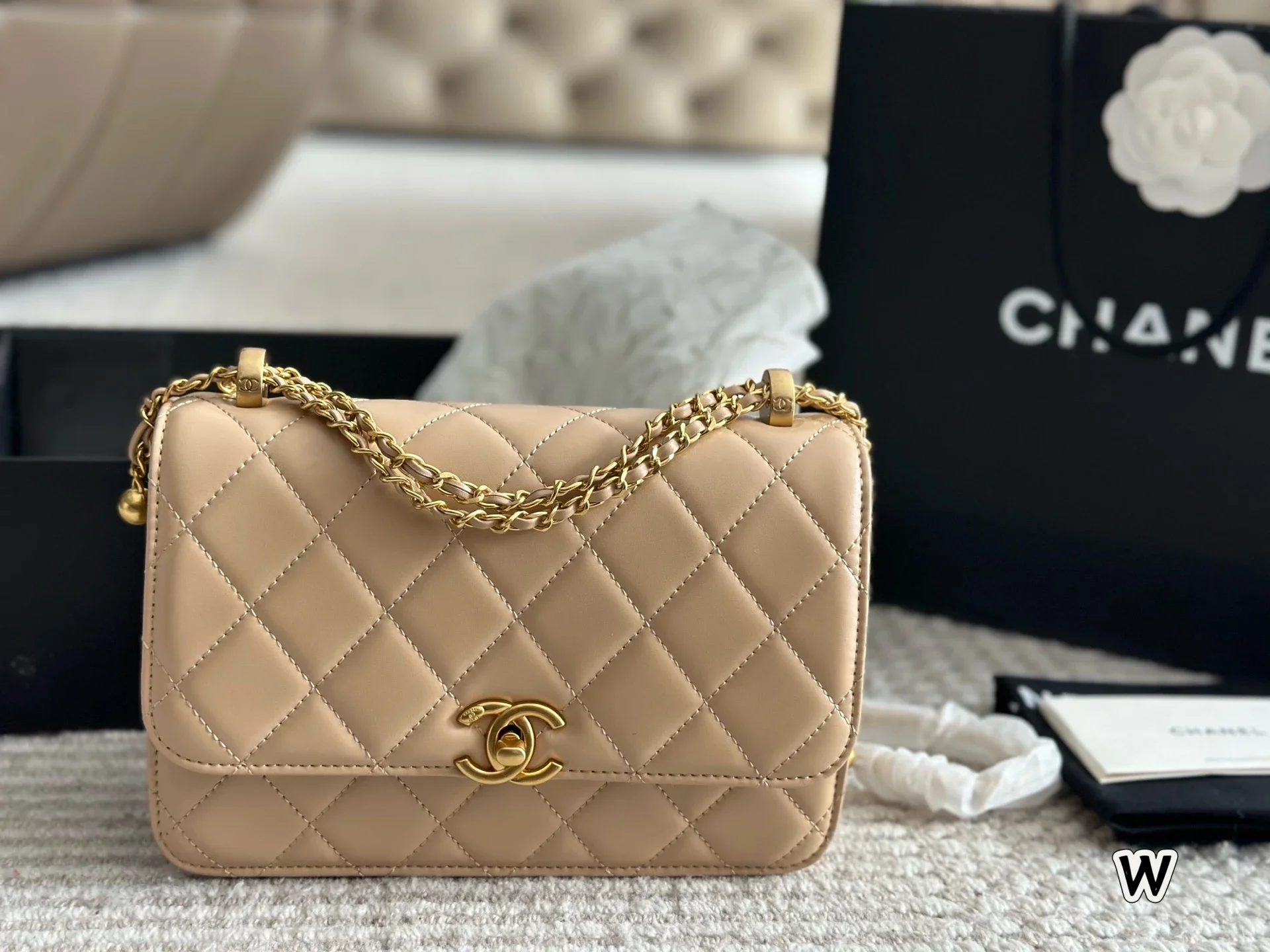 Chanel 19-Style WOC Chain Bag