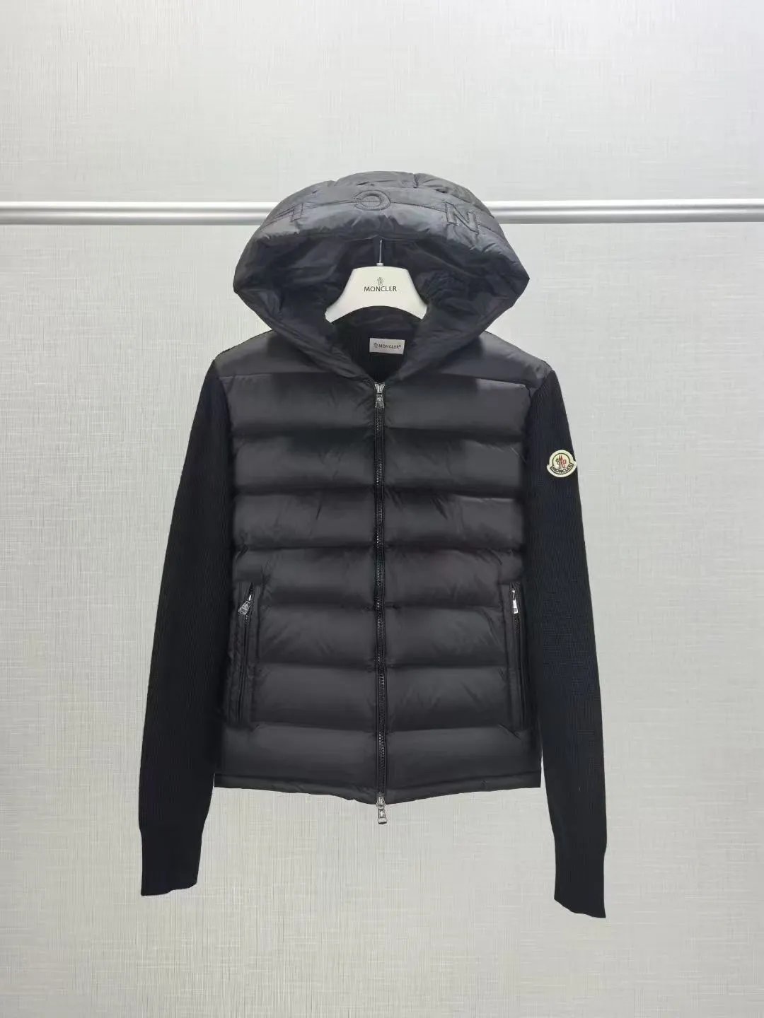 Black hooded