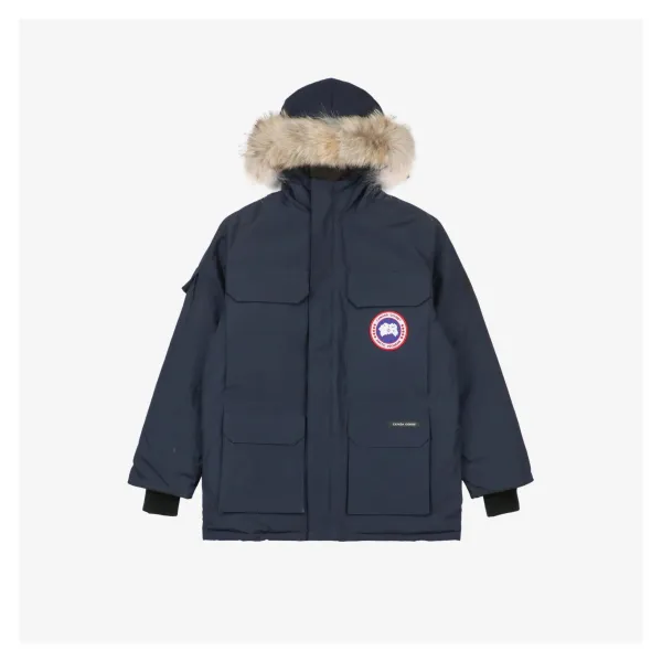 Canada Goose Expedition Parka Navy Blue Down Jacket - 1
