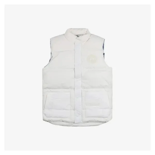 Moncler Genius White Puffer Vest - 1