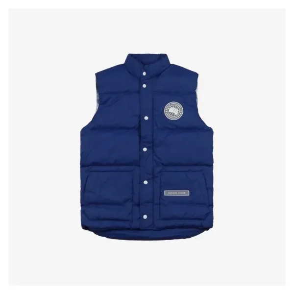 Canada Goose Expedition Vest Navy Blue Down Vest - 1