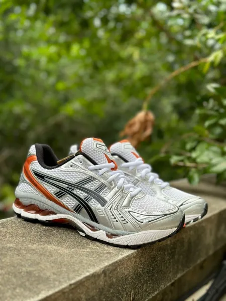 Asics Gel-Kayano 14 Silver Blue Running Shoes - 34