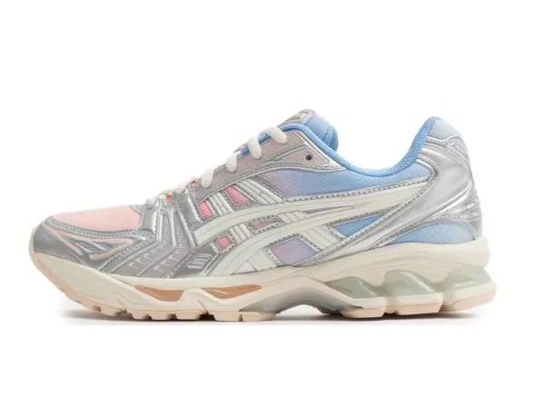 Asics Gel-Kayano 14 Silver Blue Running Shoes - 31